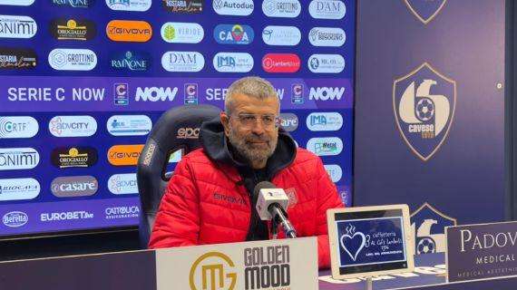 Tomei: "La Cavese è stata superiore per tutta la gara. Siamo contenti del pareggio"