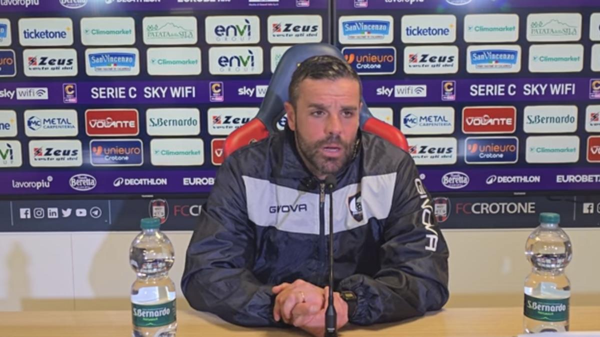 Prosperi: “Crotone più forte, ma sugli episodi ci siamo condannati da soli, testa al Picerno"