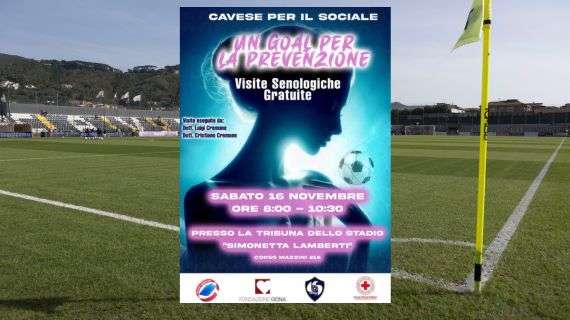 Visite senologiche gratuite per la prevenzione, nell’ambito del progetto #CavesePerilSociale