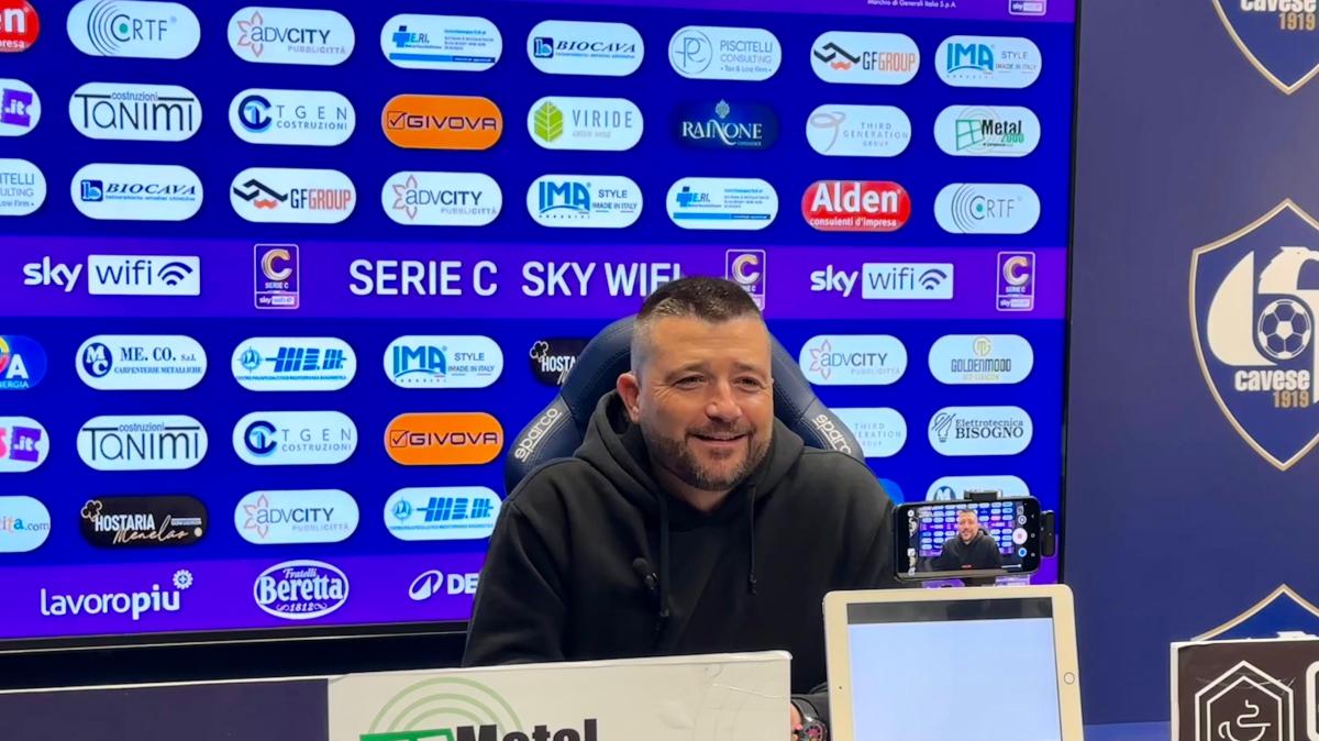 Coppitelli: "Gara molto complicata, la Cavese merita i complimenti per il percorso che sta facendo"