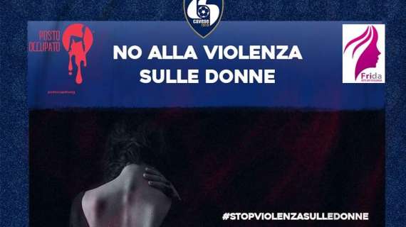 La Cavese grida forte: "NO ALLA VIOLENZA SULLE DONNE!"