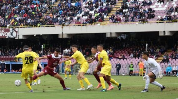 Tre minuti fatali per gli aquilotti. All'Arechi termina 3-2 per la Salernitana 
