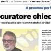 Il Resto del Carlino: "AC Cesena, il curatore chiede 88 milioni di euro"