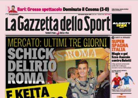 Bari-Cesena - I titoli dei quotidiani sportivi