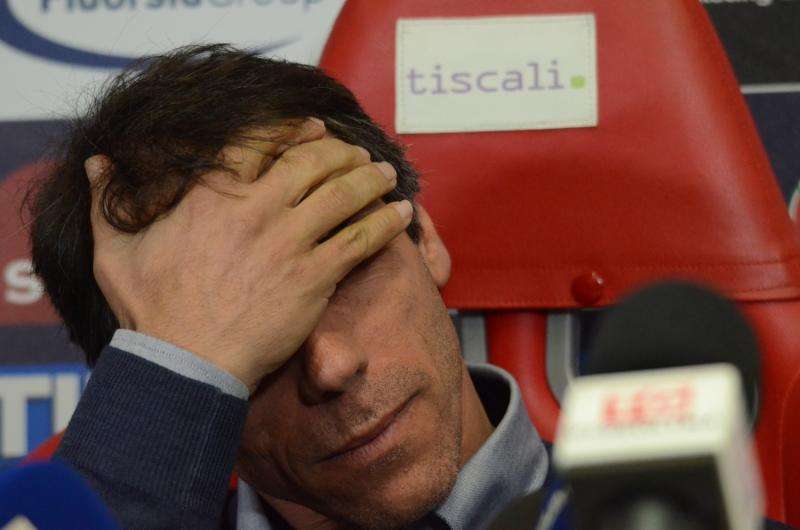 Perde il Cagliari, domani il Cesena può effettuare il sorpasso