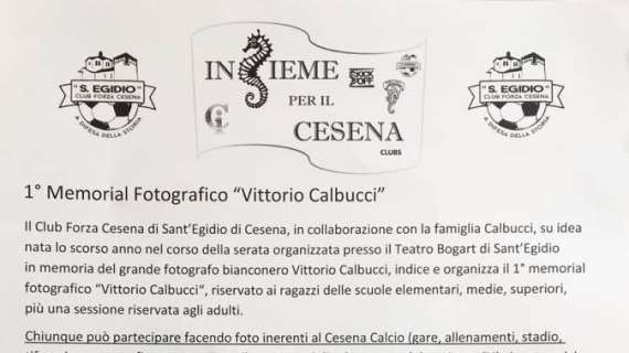 Primo memorial fotografico "Vittorio Calbucci"