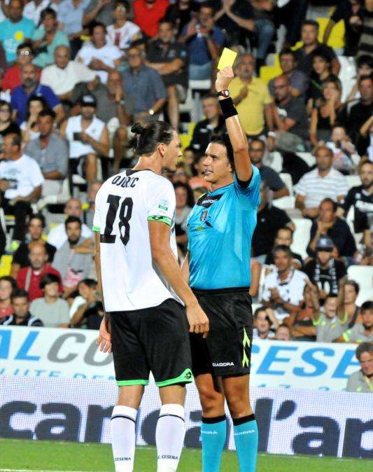 Cesena, contro l'Avellino occhio ai gialli