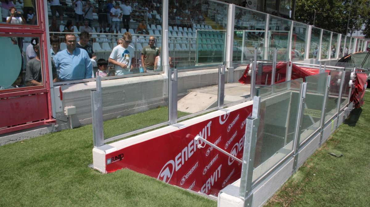 Ammodernamenti anche in tribuna