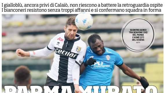 Stadio: "Parma murato, Cesena indenne"