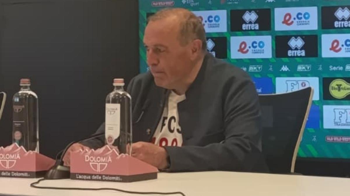 Castori: “Pareggio giusto. Cole? Ho visto una squadra che si muove bene”