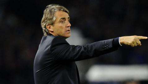 Man. City, Mancini: "Ci manca un po' d'esperienza"