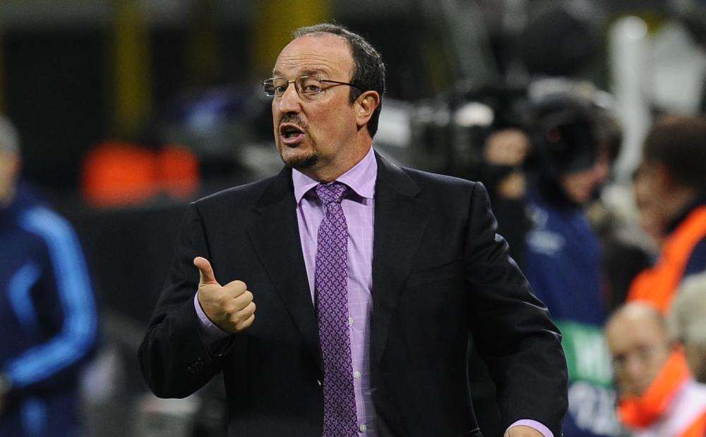 Inter, Benitez: "Soddisfatto del primo tempo"