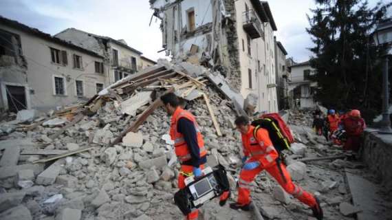 Sciame sismico, il Napoli devolve l'incasso in favore delle popolazioni colpite