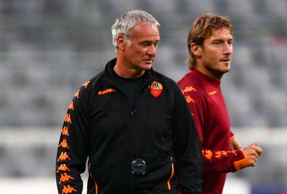 Roma, Ranieri: "Totti? Il migliore, e ce lo teniamo noi"