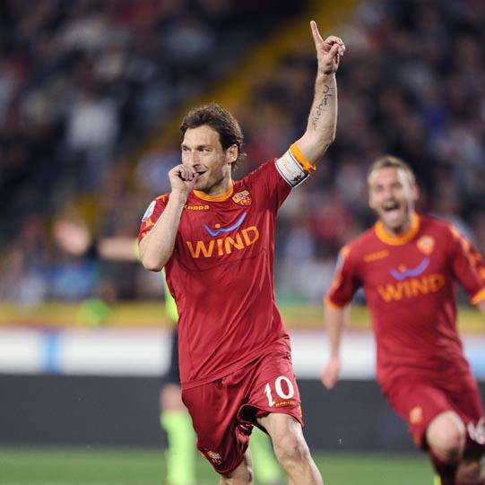 Roma, 206 volte Totti! Supera anche Baggio