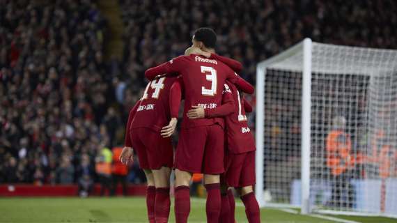 Liverpool frenato: è solo 2-2 contro il Manchester United