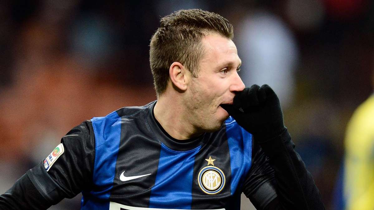 Inter, pronto il rinnovo per Cassano
