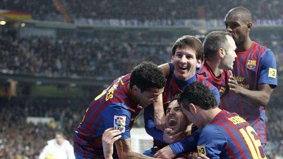 Barça, Afellay e Abidal in gruppo
