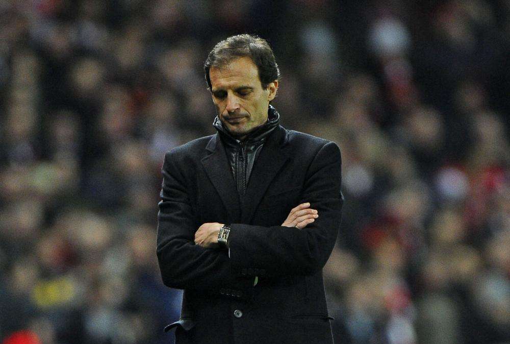 Milan, Allegri: "Partita sbagliata dal punto di vista tecnico"