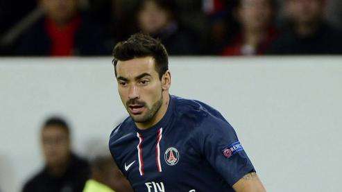 Psg, Lavezzi fuori un mese
