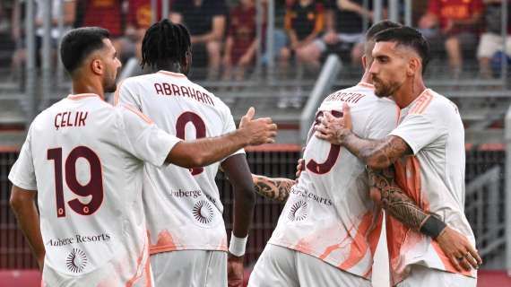Roma, finisce 1-1 l'amichevole contro l'Olympiacos. Primi minuti in campo per Dovbyk