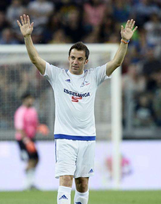 Del Piero sta con Totti: "Gli sono vicino, io come Zanetti e Maldini"