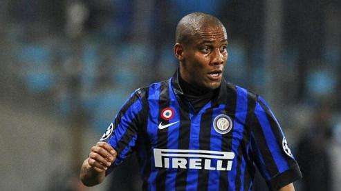 Inter, problemi al ginocchio per Maicon