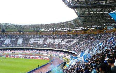 Napoli, porte aperte al San Paolo contro l'Arsenal