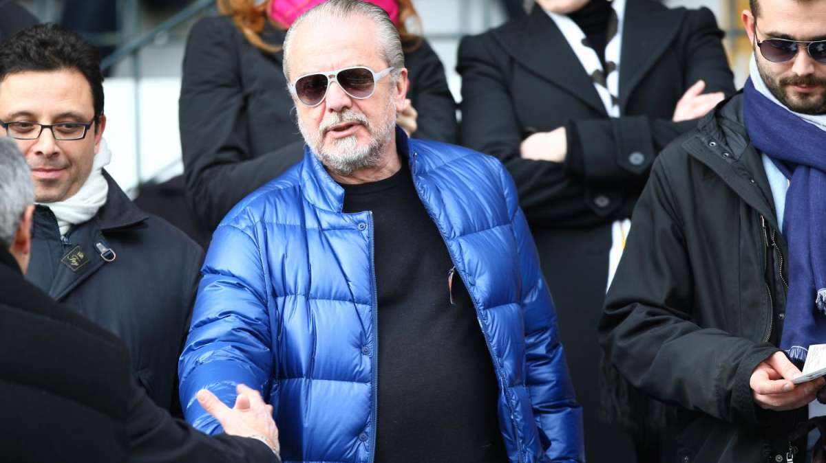Napoli, De Laurentiis: "Orgoglioso del mio Napoli"