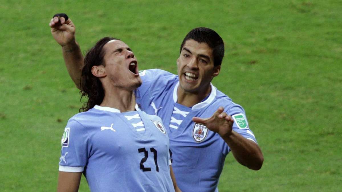 Cavani su Suarez: "E' il miglior attaccante al mondo"