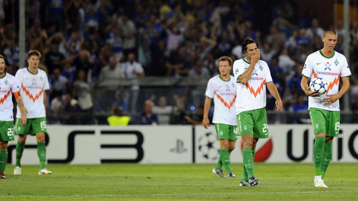Werder di paura, risolve Marin: 2-2 in rimonta