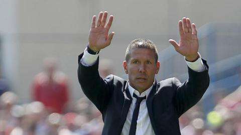Atl. Madrid, Simeone: "La finale di EL è un onore"