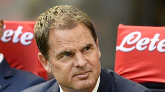 Inter, de Boer: “Non voglio pensare ad un esonero dopo il Torino”
