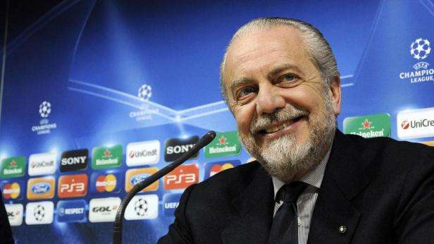 Napoli, De Laurentis sfida il Chelsea