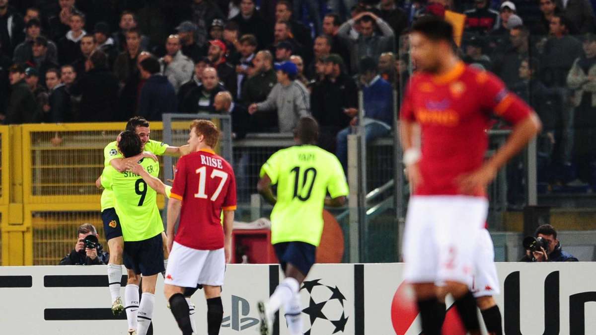 La Roma non punge, il Basilea ne approfitta. Espugnato l'Olimpico: 3-1 per gli svizzeri