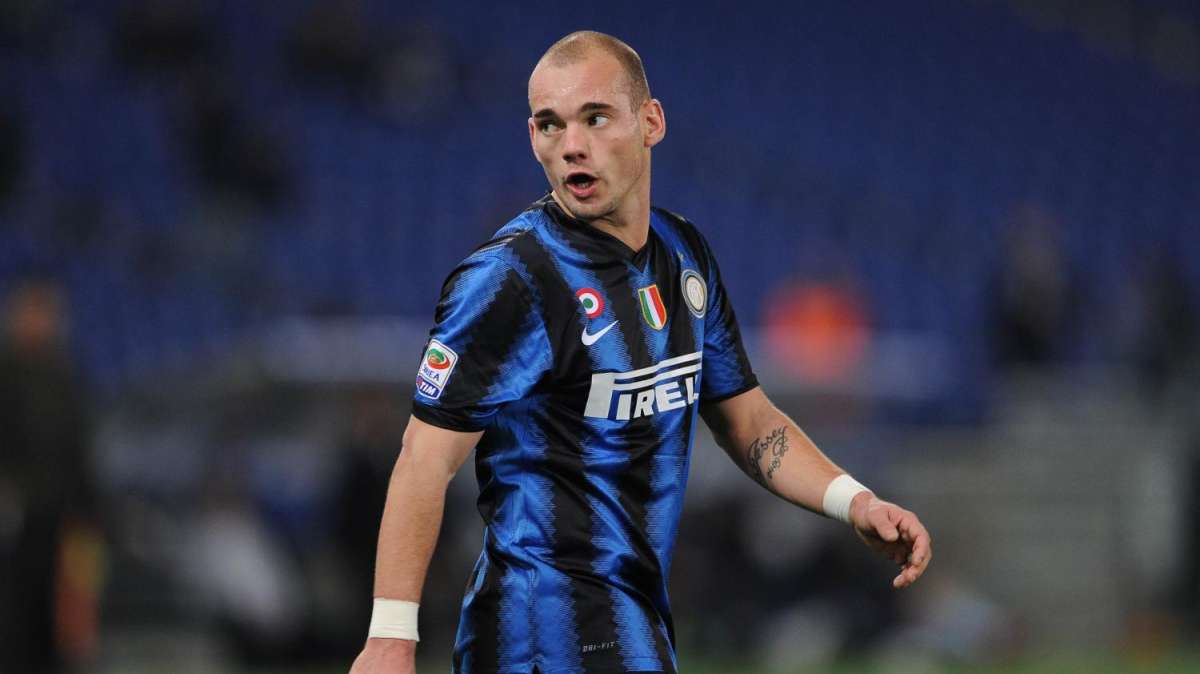 Inter, Sneijder: "Non voglio parlare del Pallone d'oro"