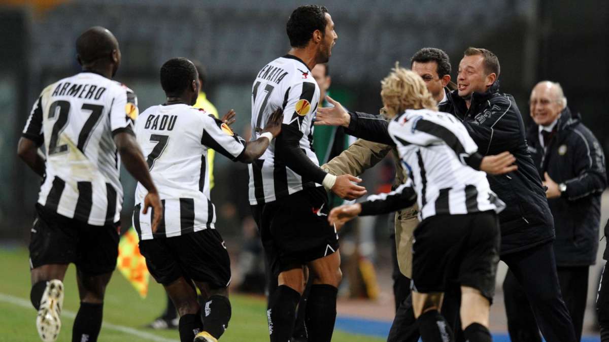 Udinese, 2-0 all'Atletico Madrid. Decidono Benatia e Floro Flores