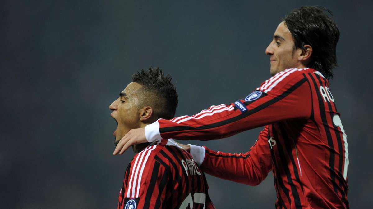 Milan, T.Silva e Boateng con il gruppo
