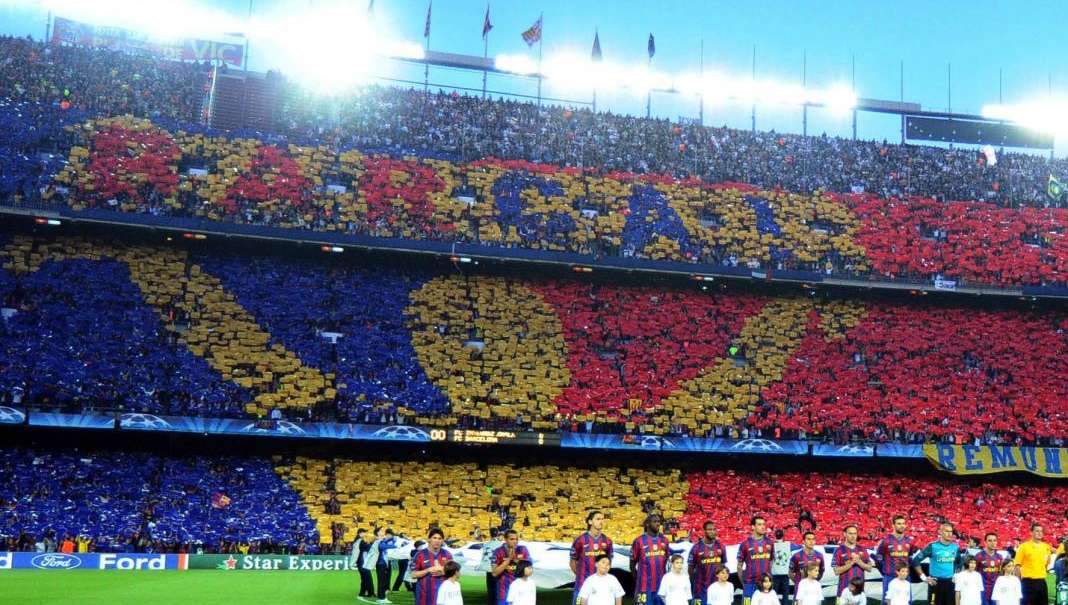 Barcellona, anche la nazionale inglese prende spunto!