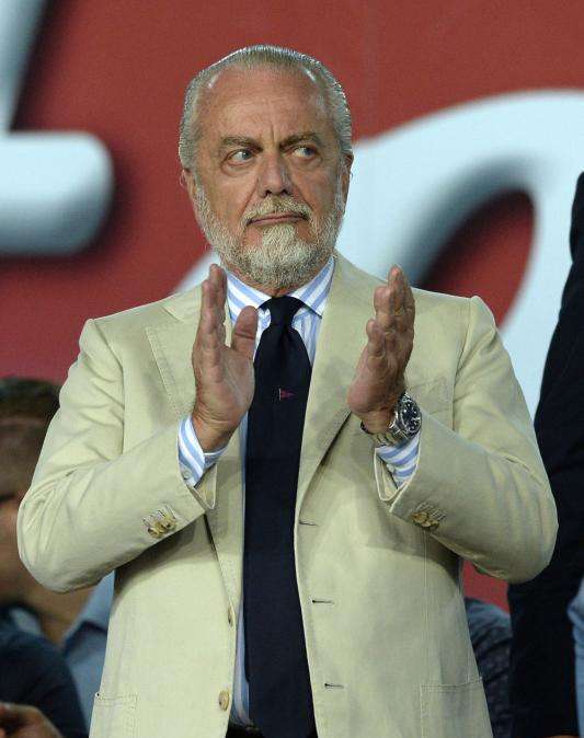 De Laurentiis fa il punto sugli azzuri: "4-3-1-2 gioverebbe a Gabbiadini. Aubameyang? Sarri mi disse che non andava bene"