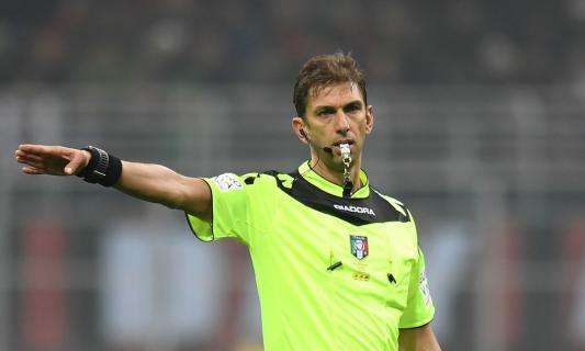 Serie A, gli arbitri della 26^ giornata: Tagliavento per Inter-Roma