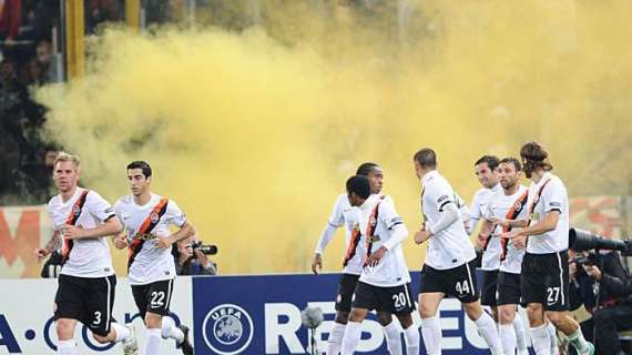 FISCHIO FINALE - Shakhtar Donetsk - Roma 3-0: ucraini per la prima volta ai quarti