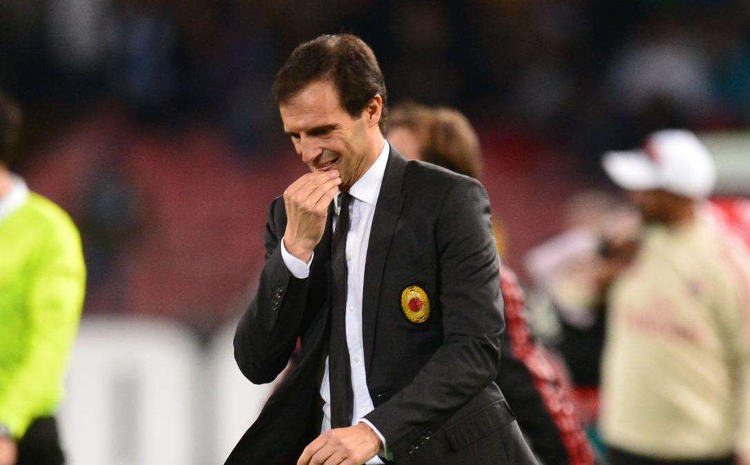 Milan, Allegri: "Non pensavo che la palla di Mexes finisse in rete"