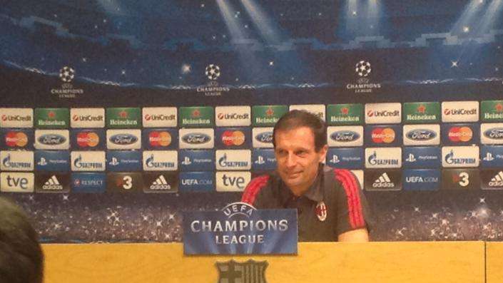 Milan, Allegri: "Il nostro progetto non dipende da una partita"