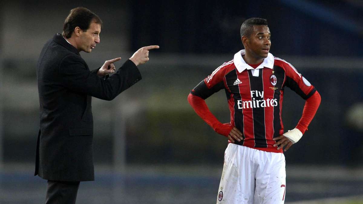 Il Flamengo consolida la posizione di Robinho a Milano