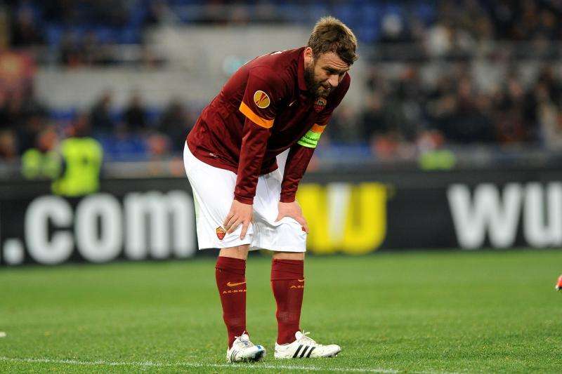 Roma, niente derby per De Rossi e Maicon. Florenzi ancora in dubbio
