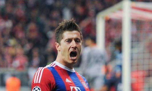 Bayern Monaco-Wolfsburg 5-1: incredibile Lewandowski
