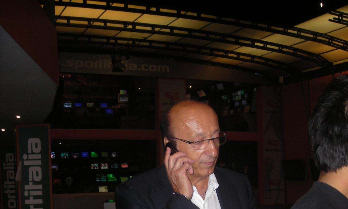 Juventus, Moggi: "Ecco perché non ero allo stadio".