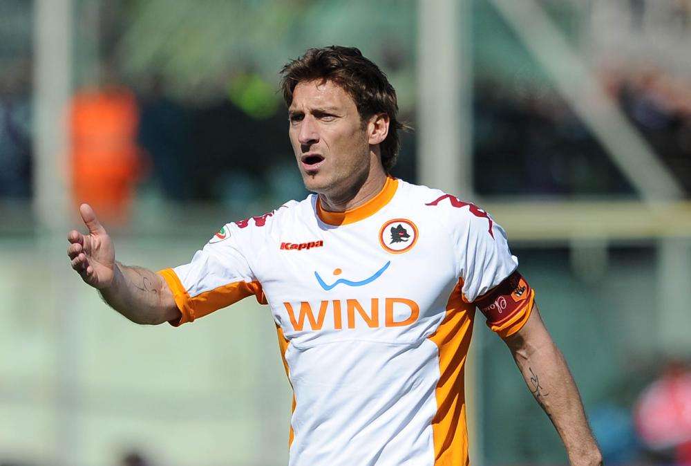 Roma, Totti vuole la Champions