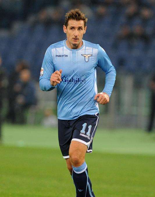 Lazio, Klose medita il ritiro